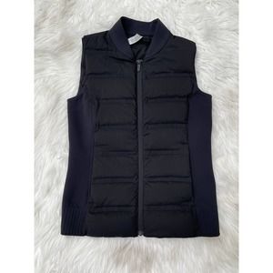 Lululemon Down & Around Vest Insulated 800 Goose Down Glyde Black Sz 4